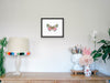 Green and Pink Watercolour Butterfly - Limited Edition Print Hemp Medium