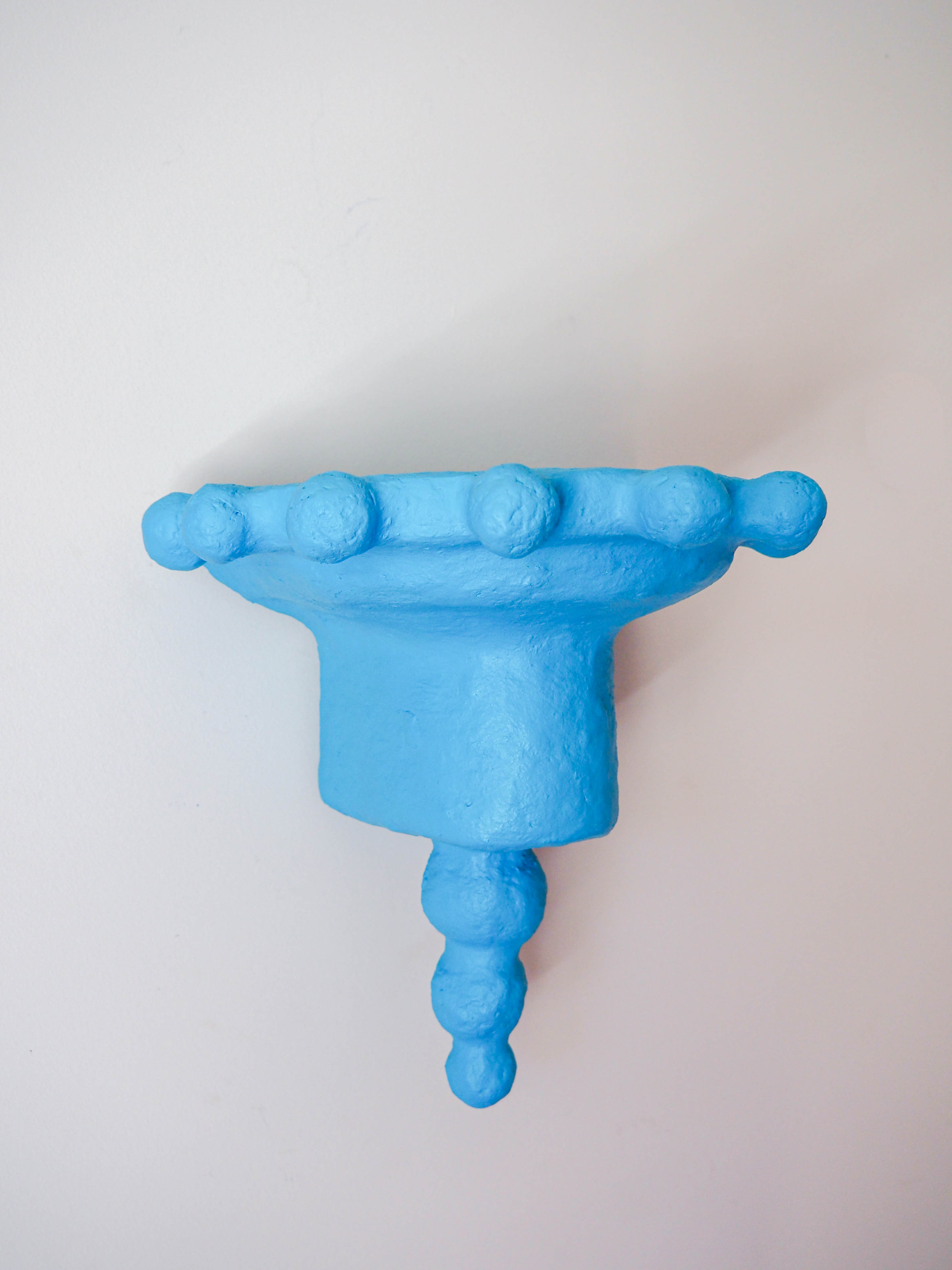 Wall Sconce Shelf in Cerulean