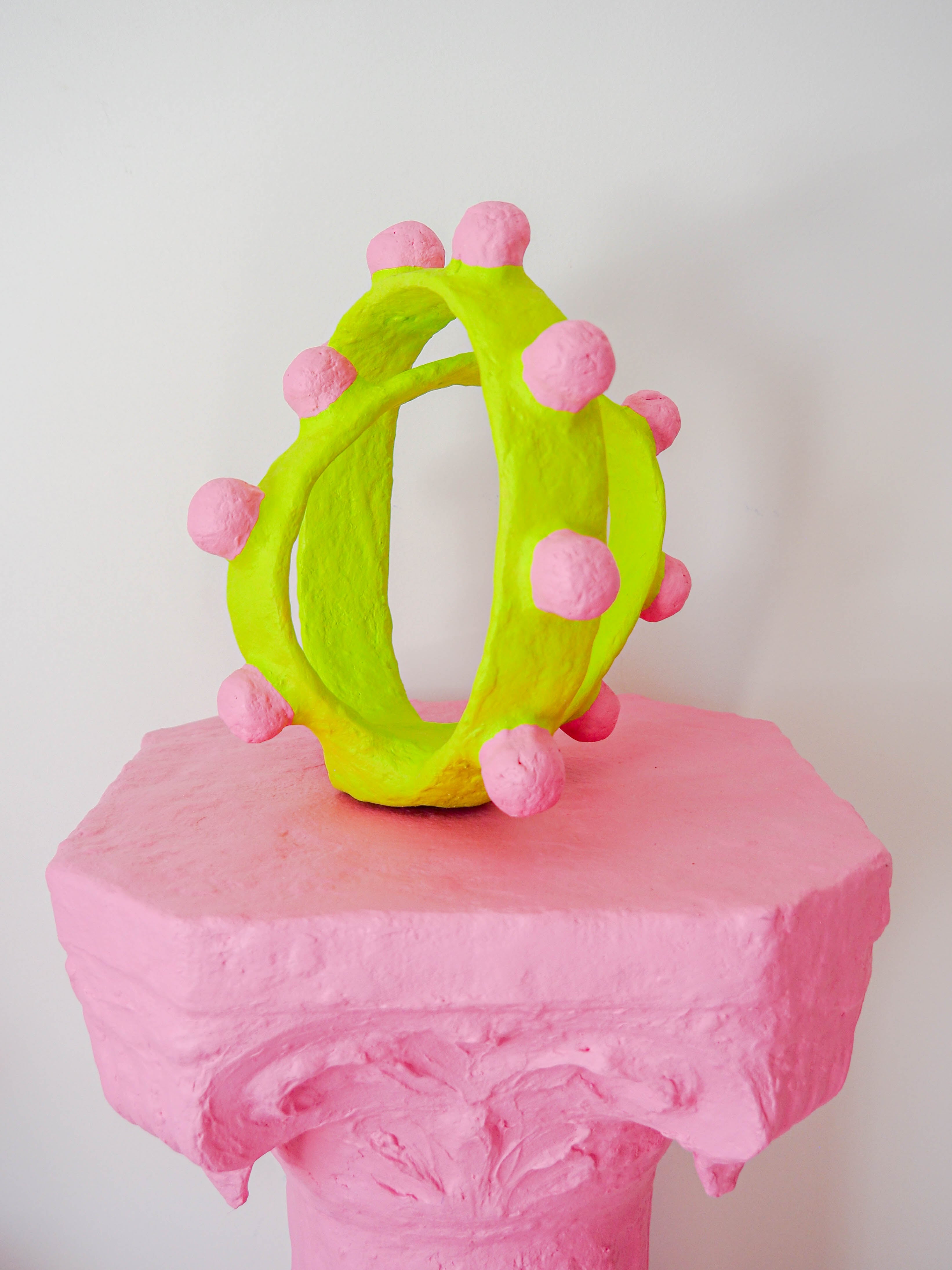 Bobble Knot in Candied Lime