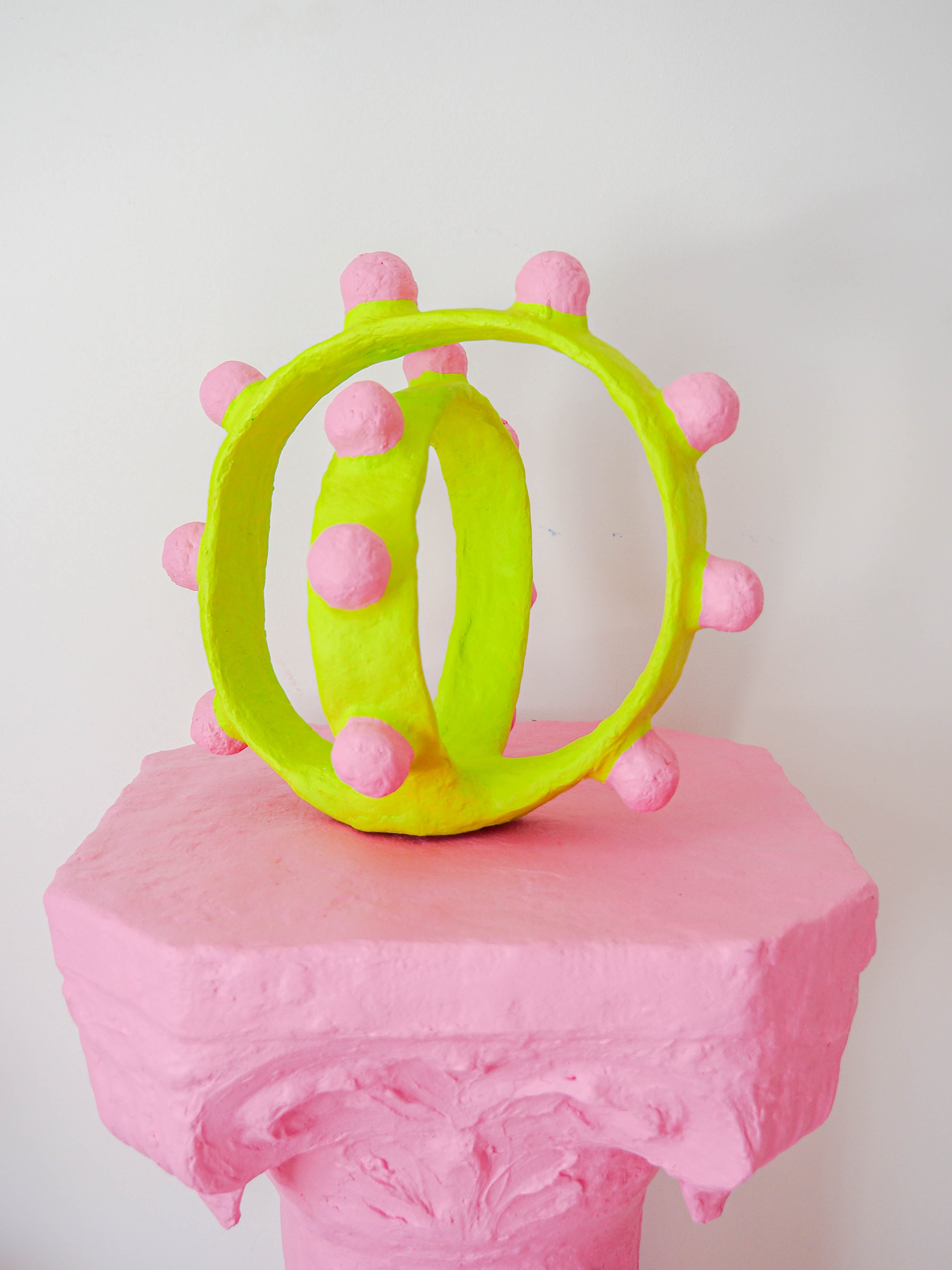 Bobble Knot in Candied Lime