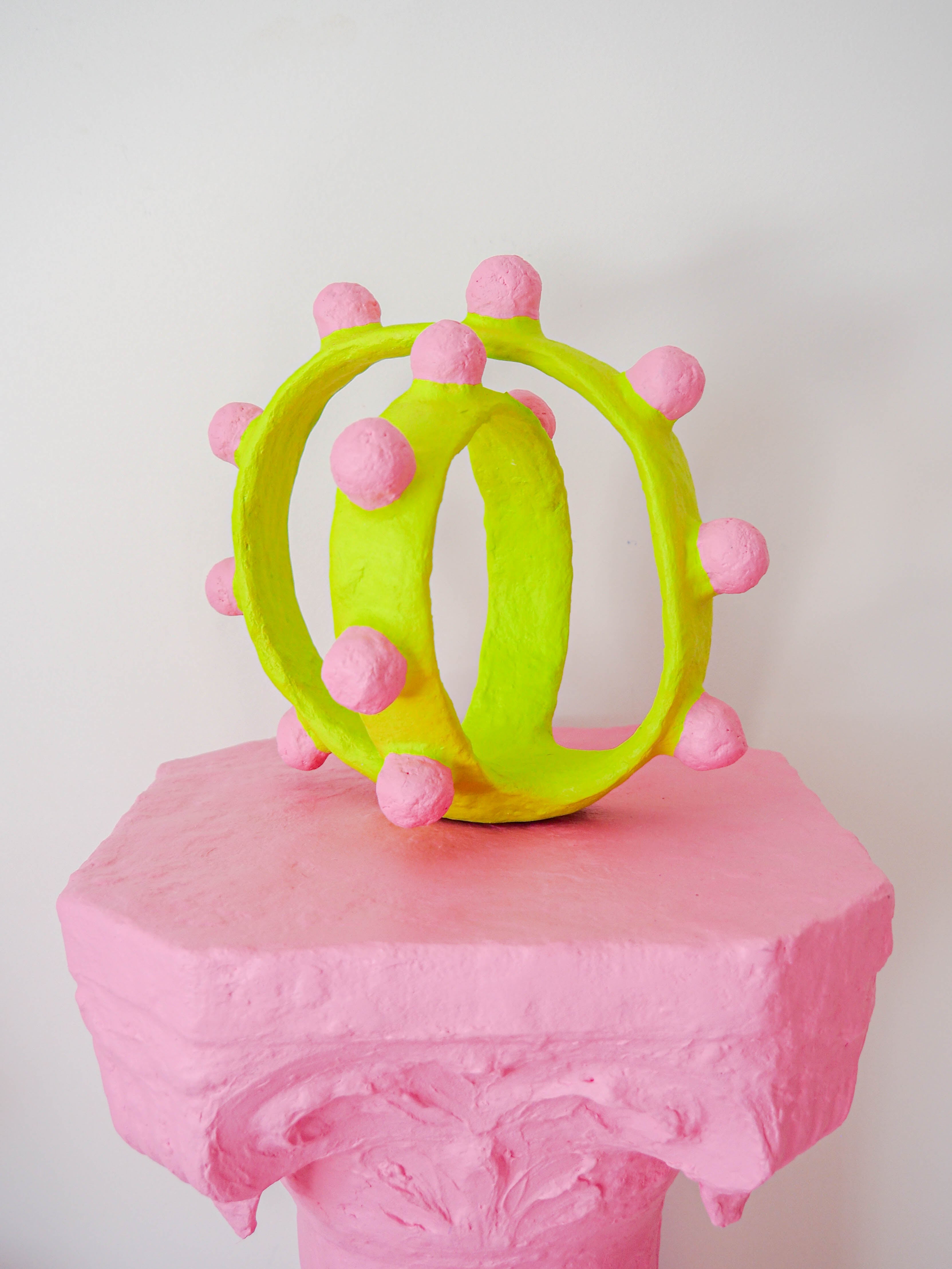 Bobble Knot in Candied Lime