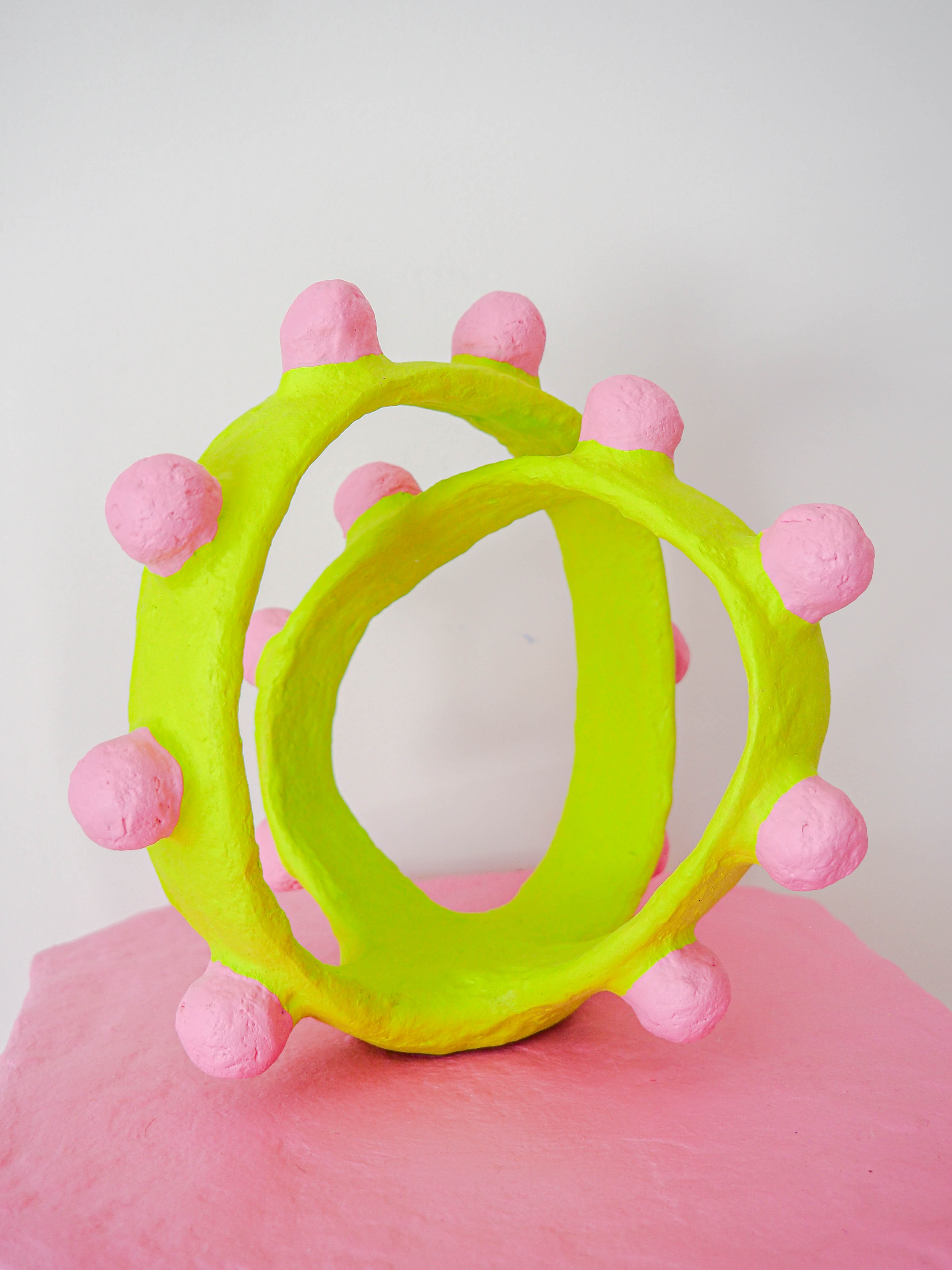 Bobble Knot in Candied Lime