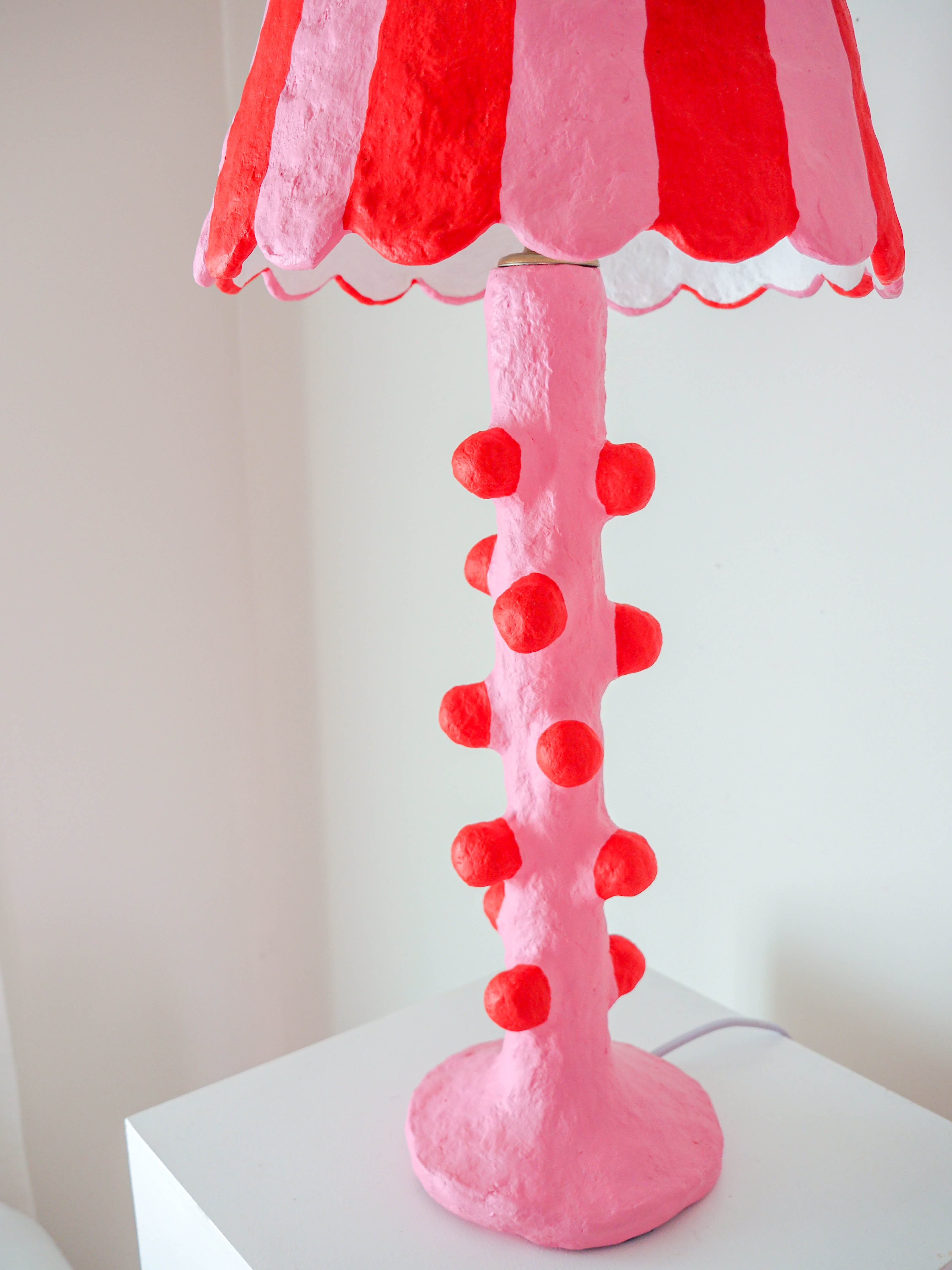 Bobble Lamp in Candy Stripe