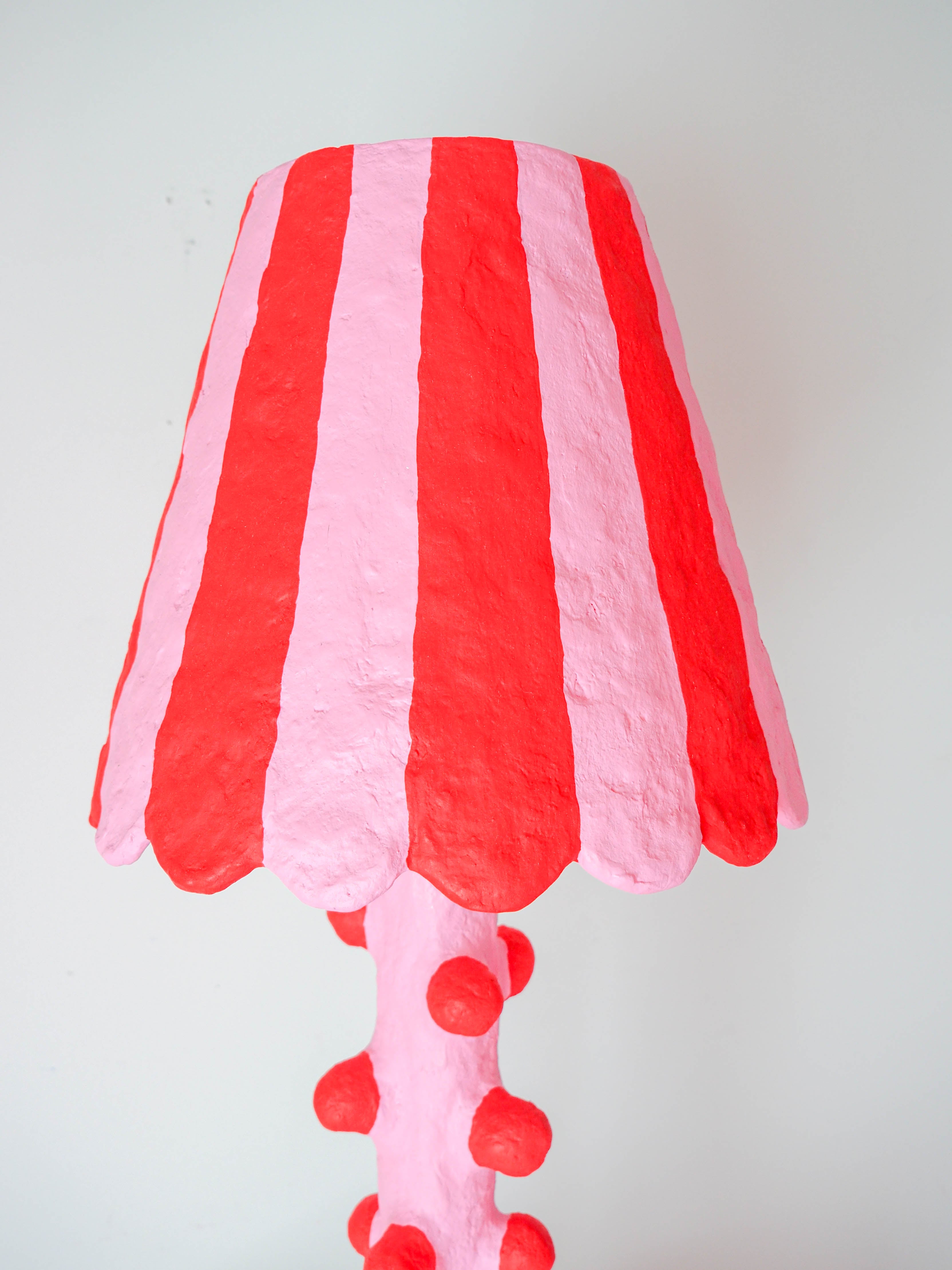 Bobble Lamp in Candy Stripe