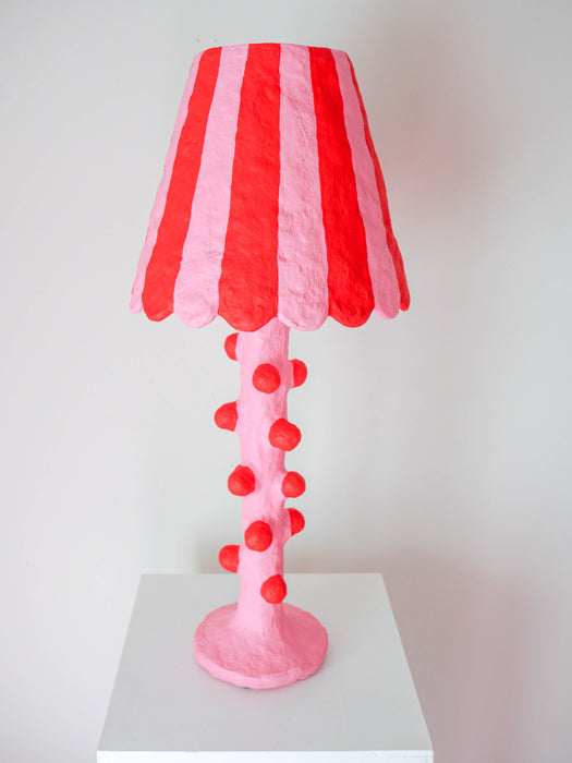 Bobble Lamp in Candy Stripe
