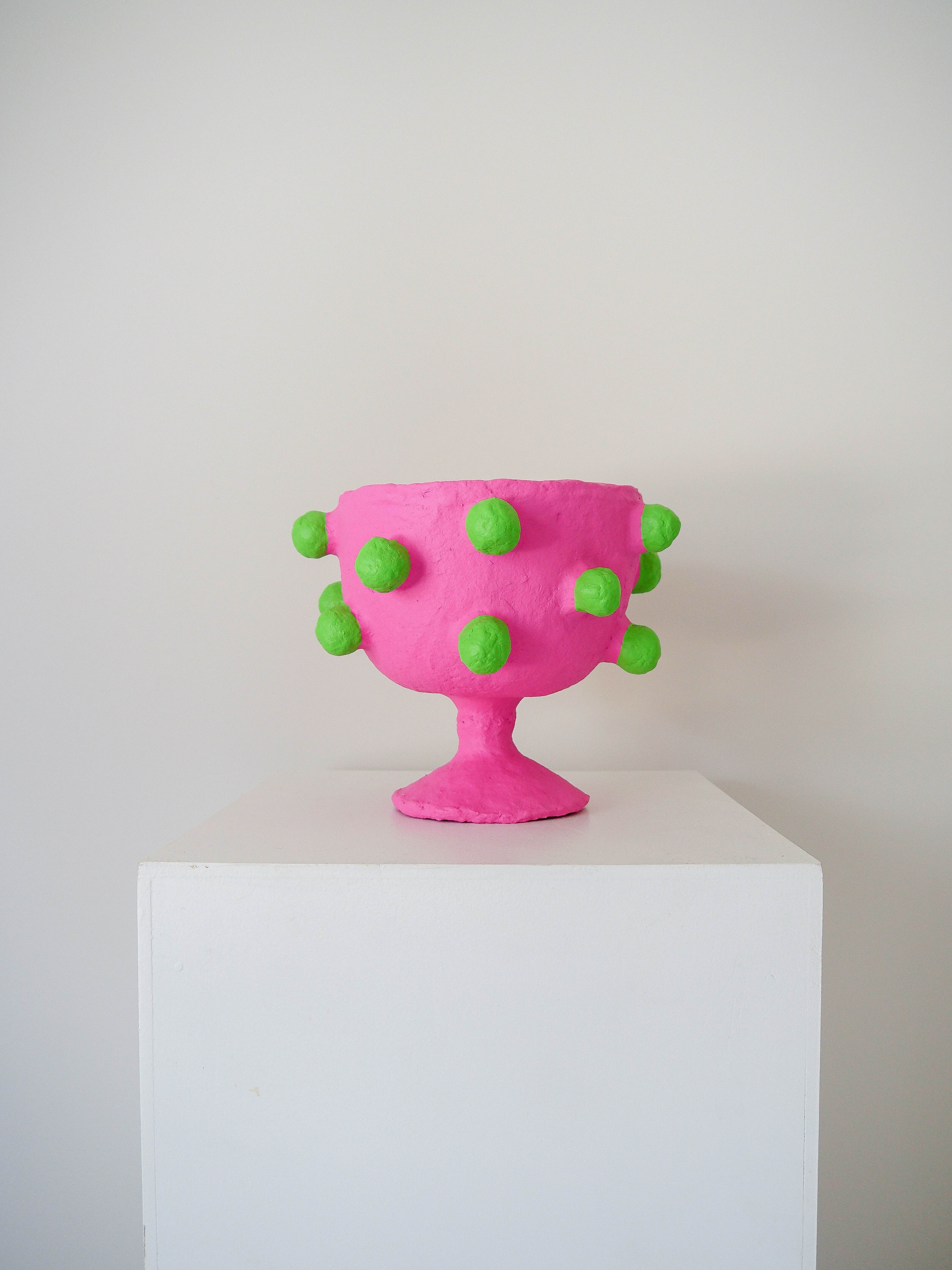 Bobble Small in Fuschia Lime