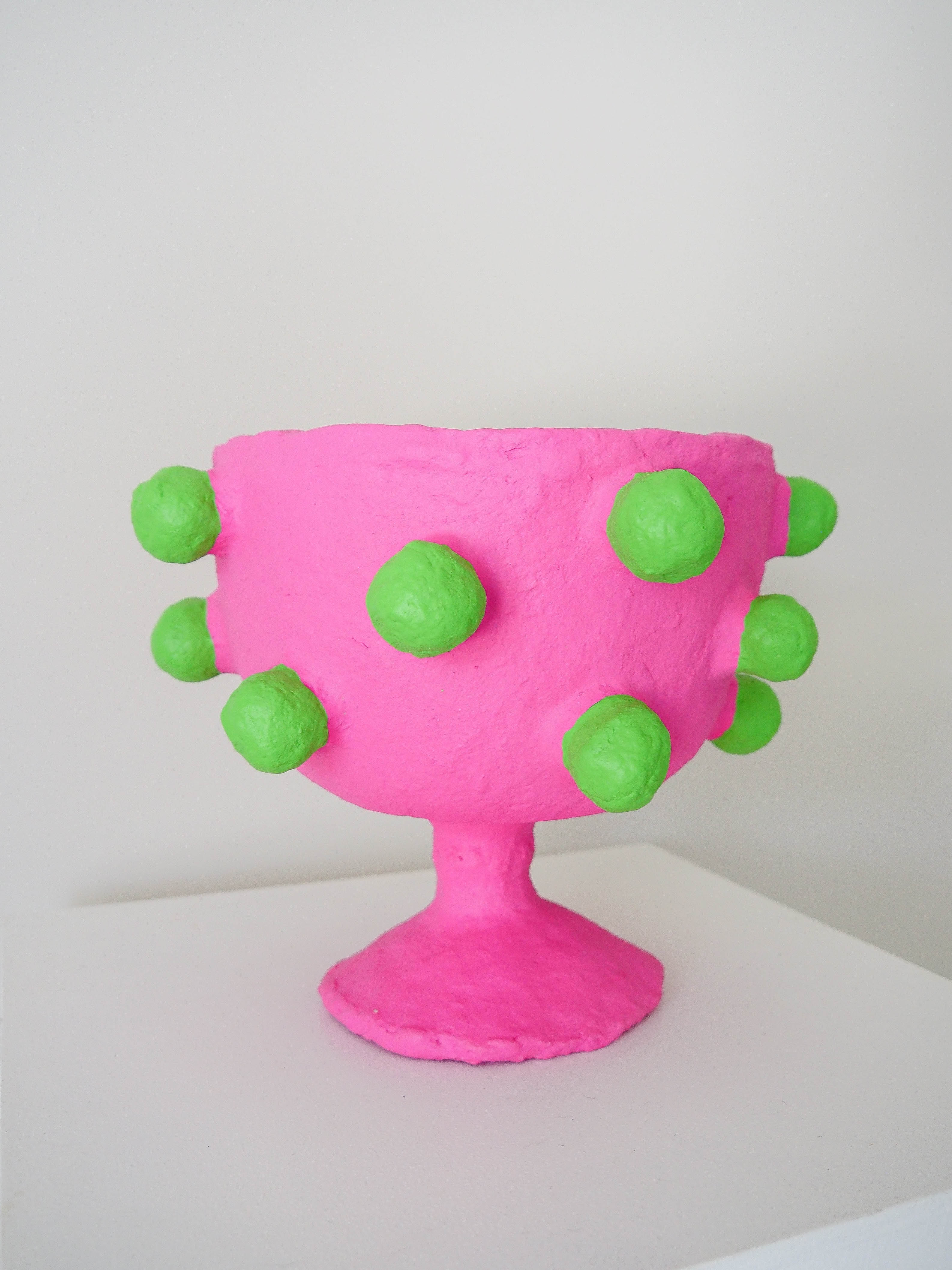 Bobble Small in Fuschia Lime