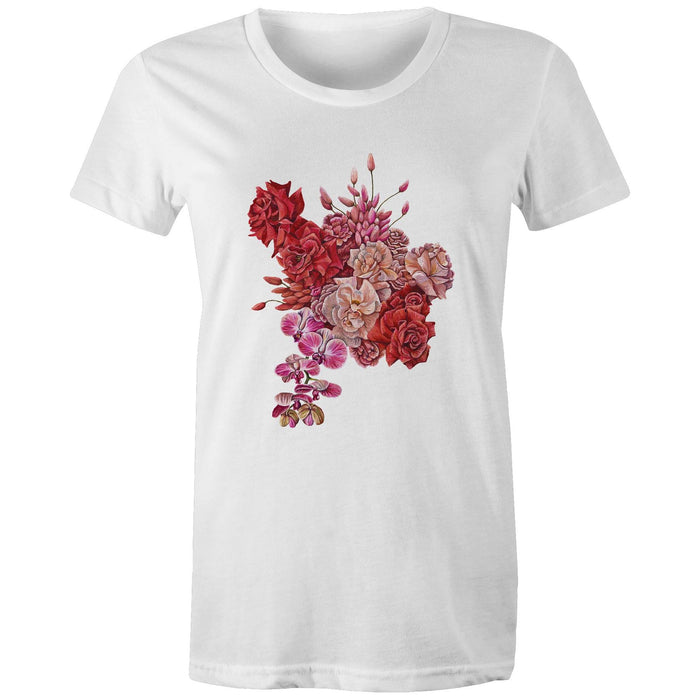 Regular Tee in Rose Bouquet