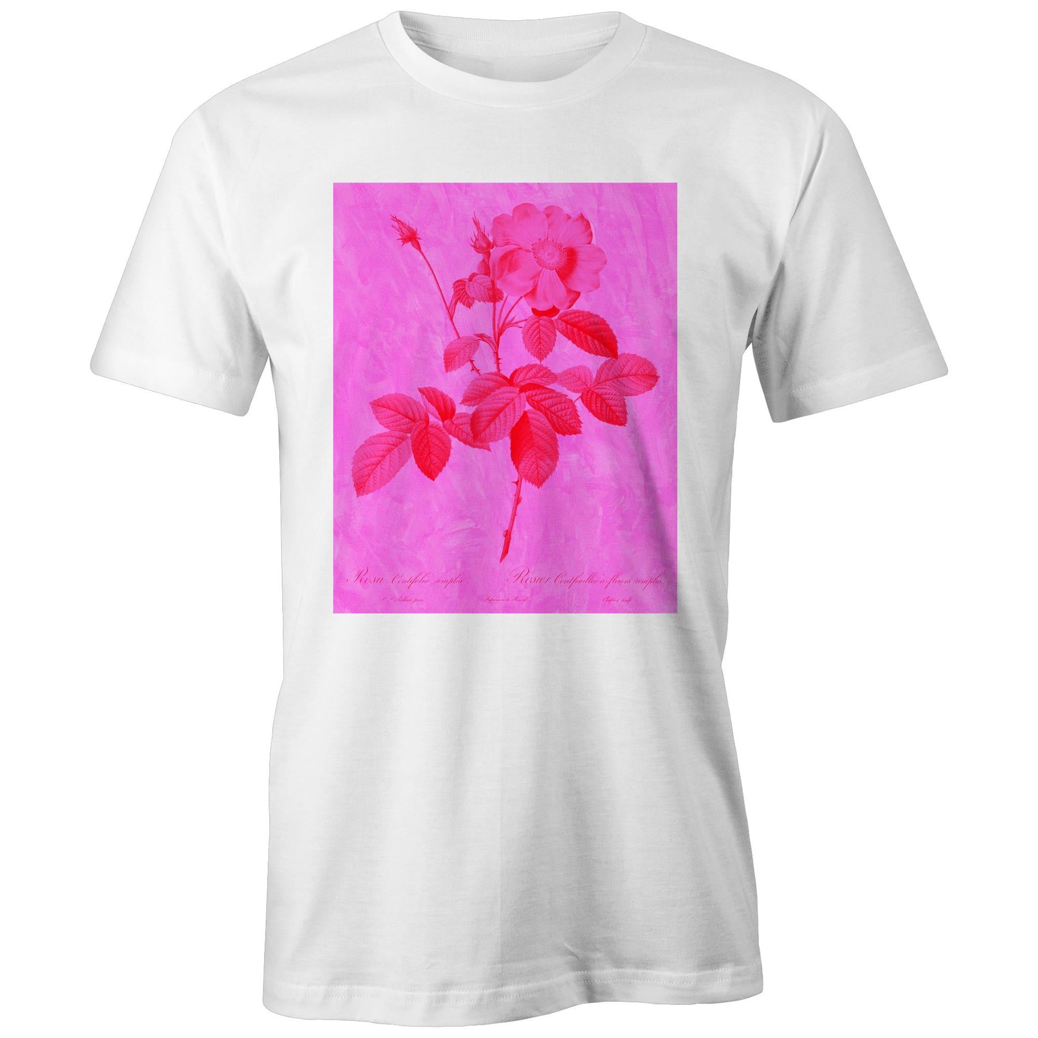 Oversize/Unisex Tee in Rosa Magenta
