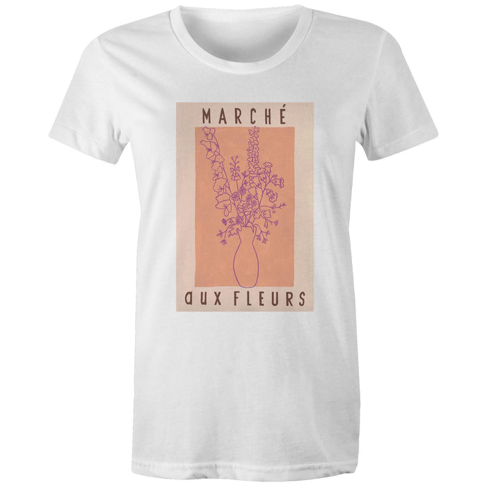 Regular Tee in Marché aux Fleurs