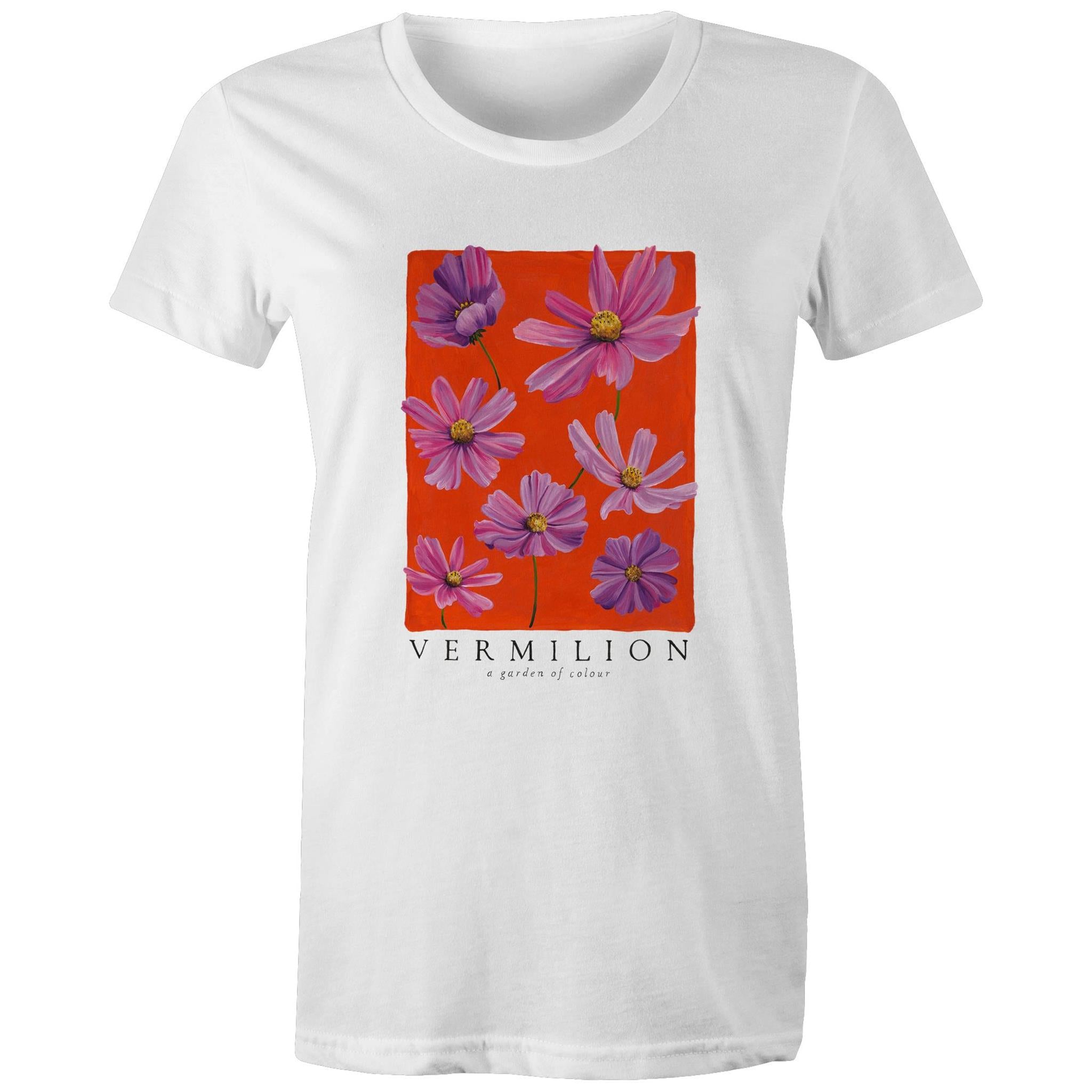 Regular Tee in Vermilion