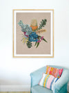 Native Flora Art Print - Weekend Walks - Hemp Medium