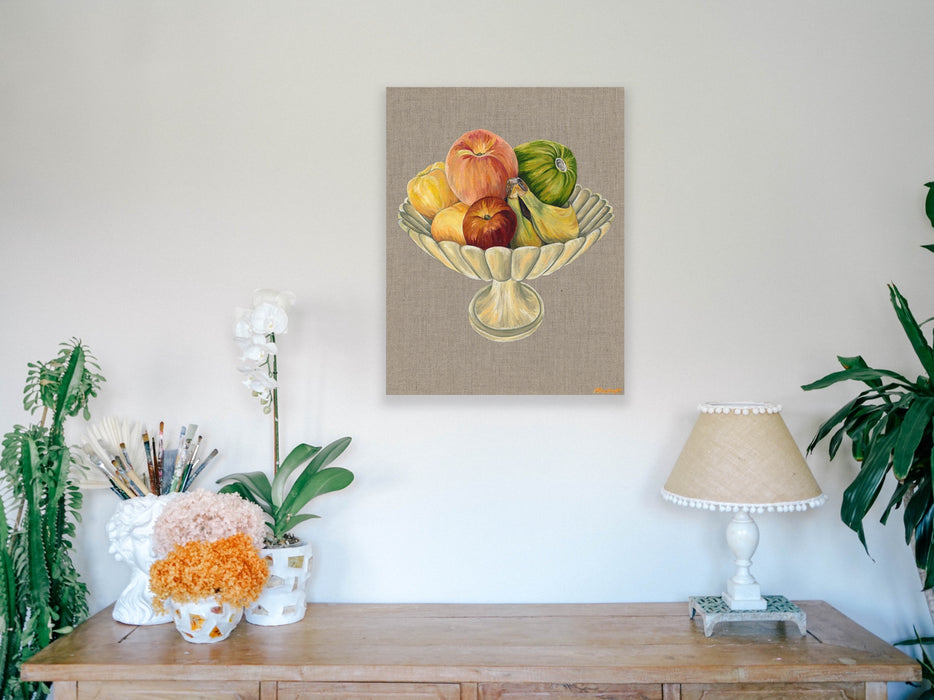 Fruit Bowl - Affordable Art Online - Large Canvas