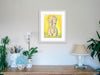 Female Form Art Print- Medium Hemp