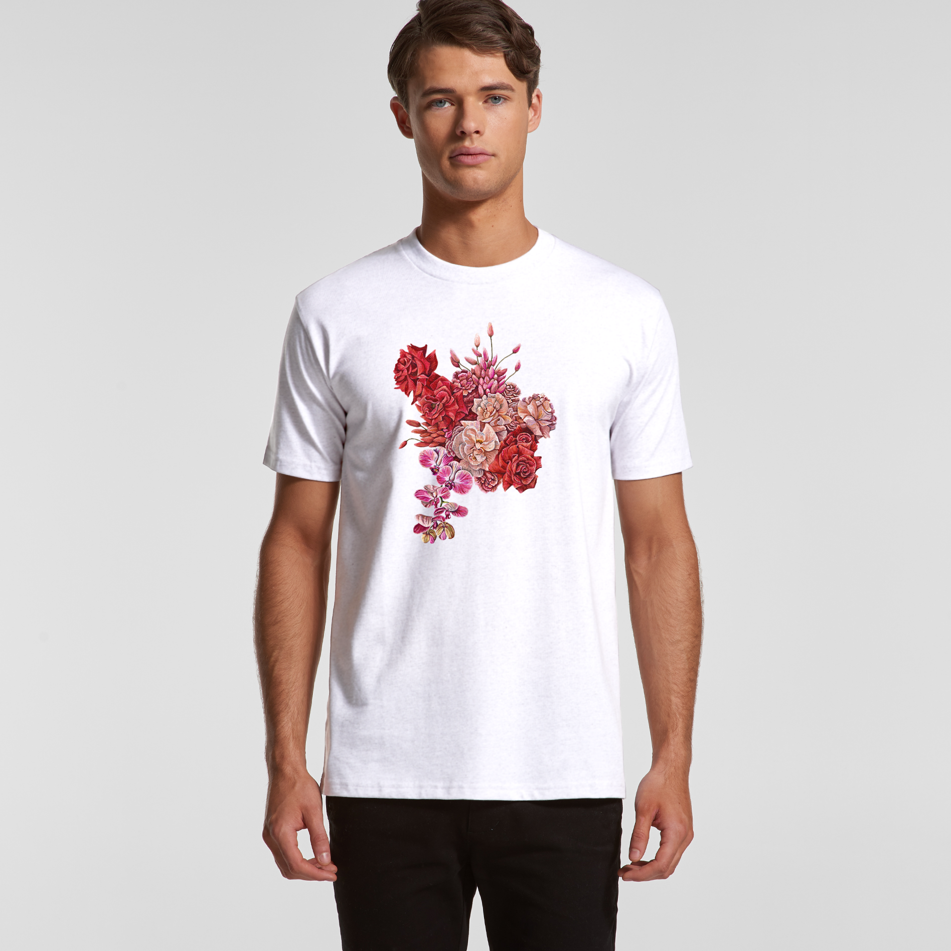 Oversize/Unisex Tee in Rose Bouquet