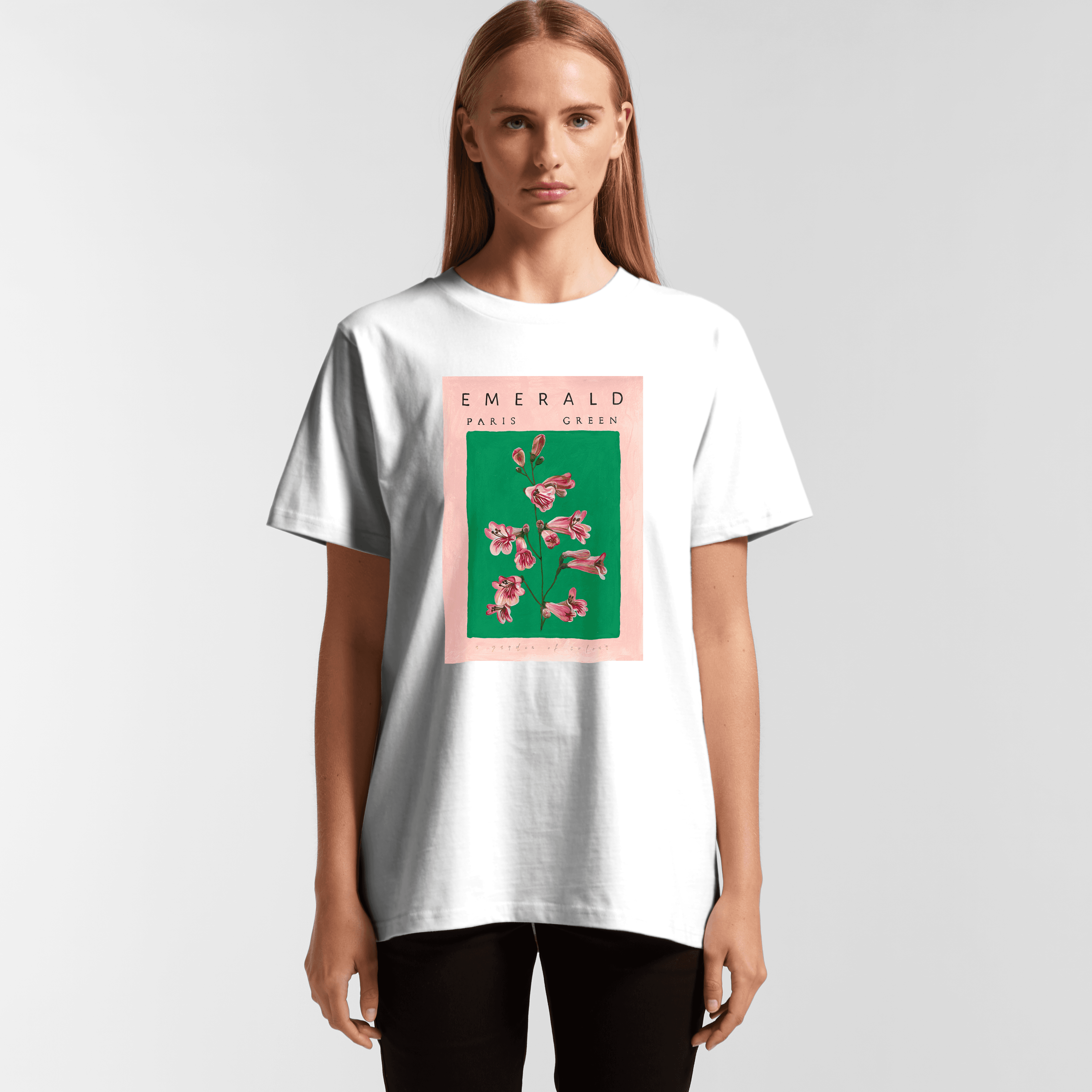 Oversize/Unisex Tee in Emerald