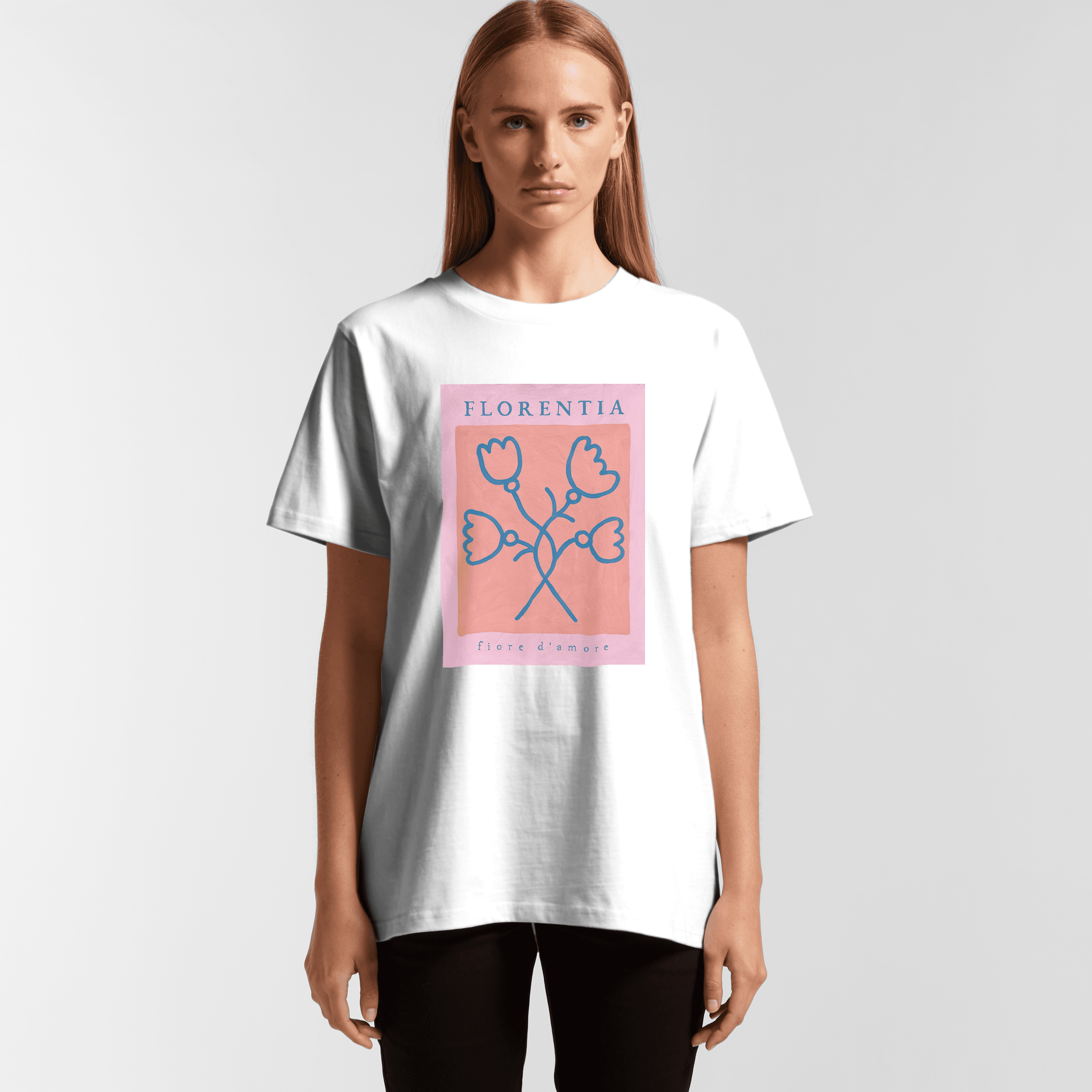Oversize/Unisex Tee in Florentia