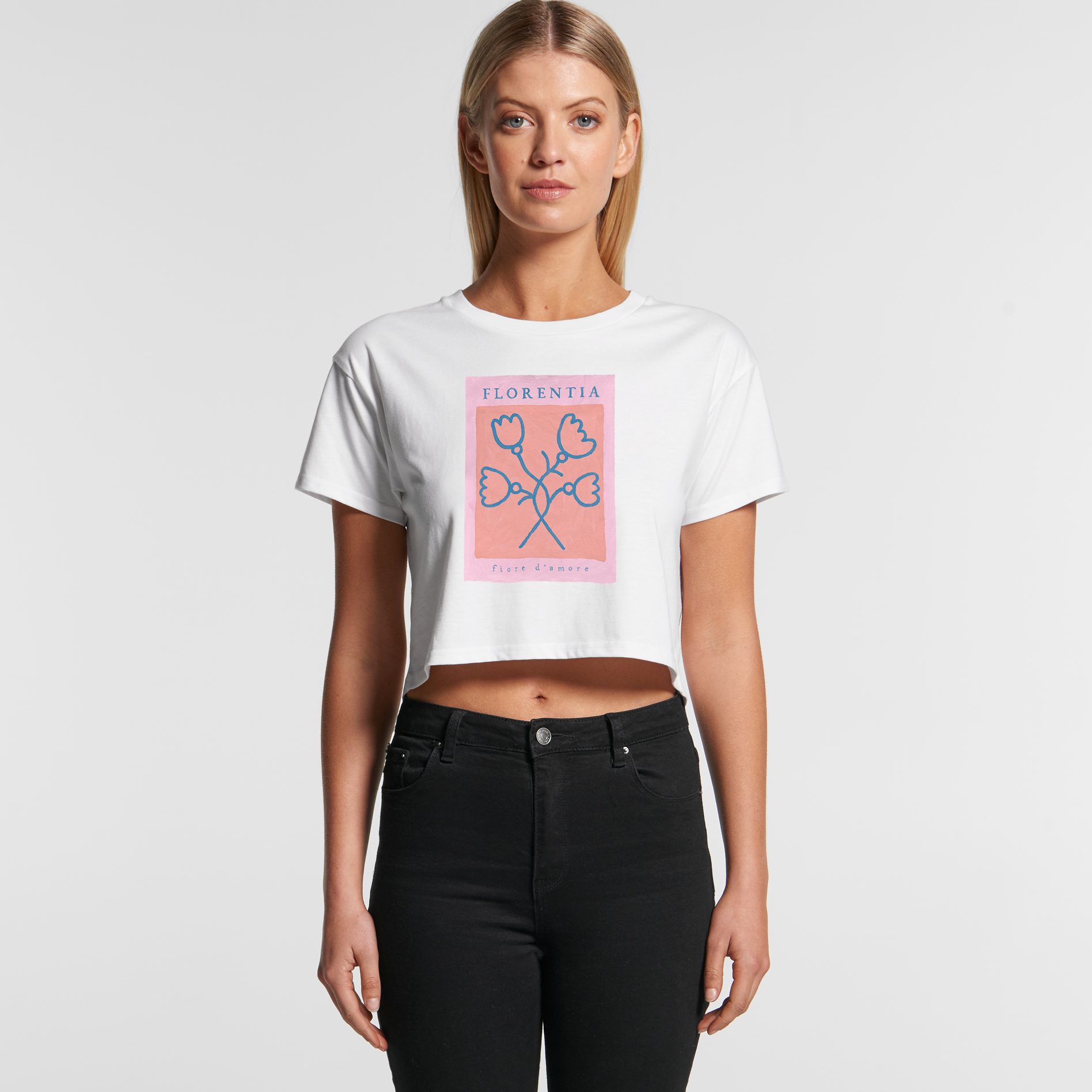 Crop Tee in Florentia