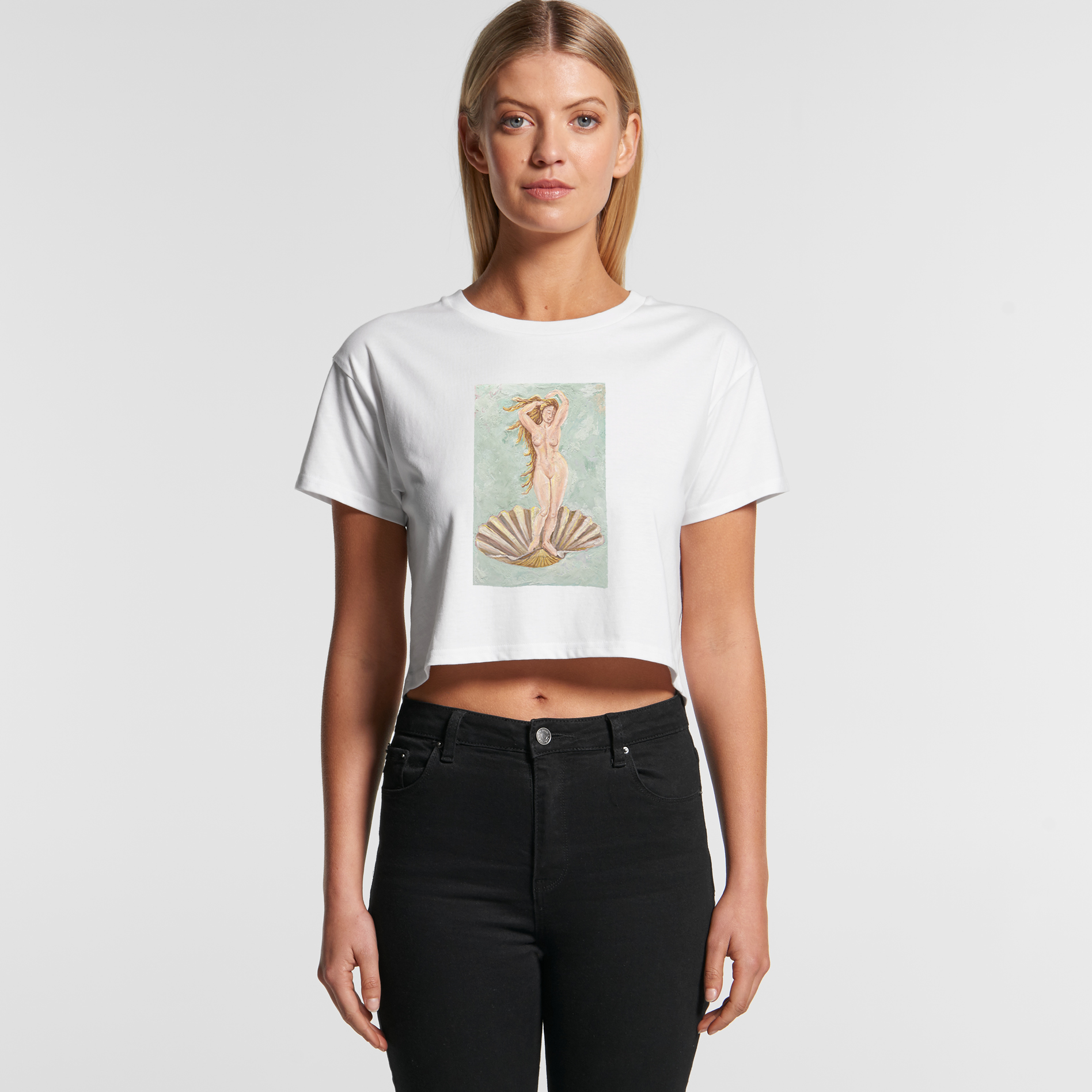 Crop Tee in Venus