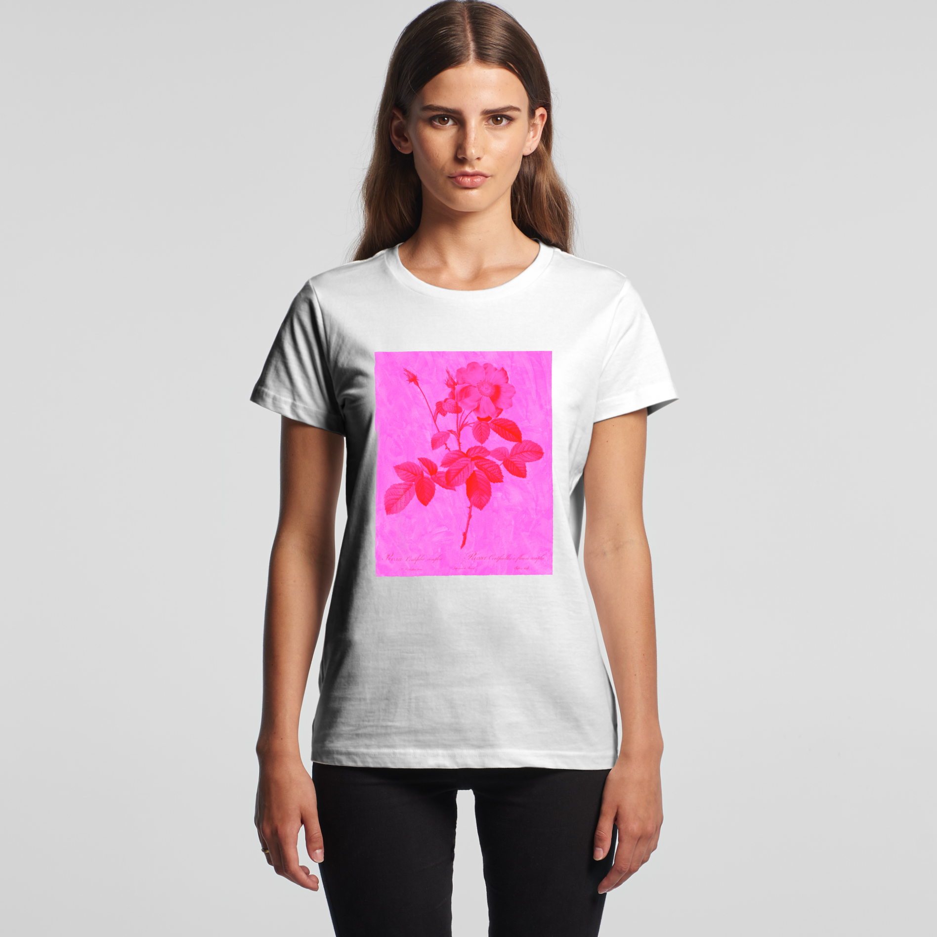 Regular Tee in Rosa Magenta